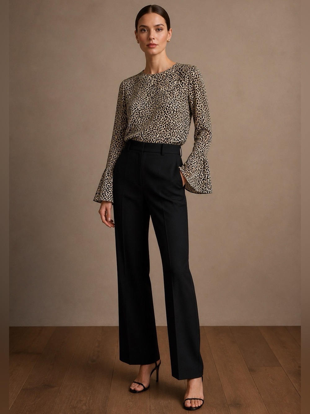ASOS Womens Top 4 Animal Print Party Cocktail Dressy Elegant Chic Career Office